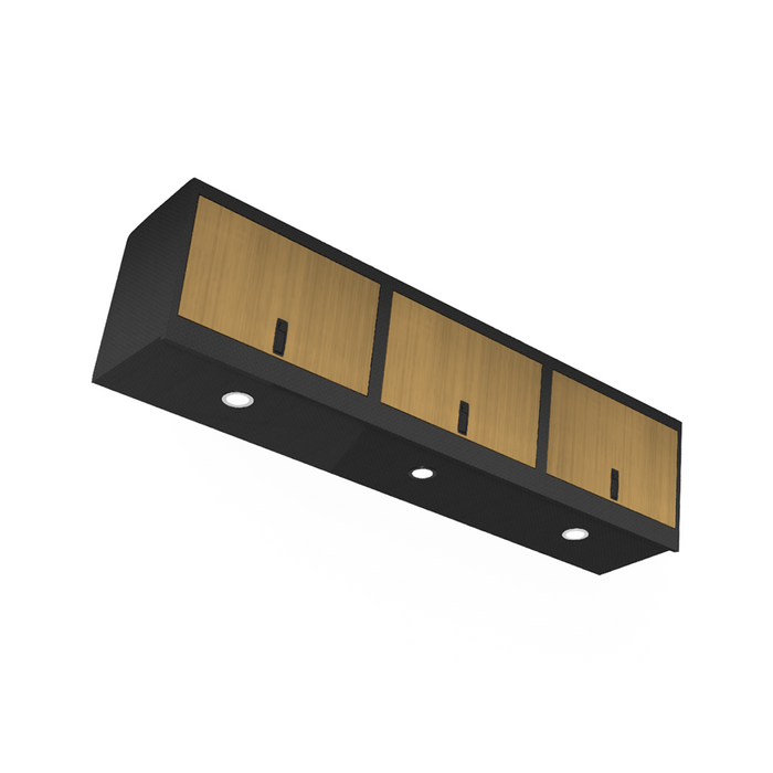 SergSupply Aero Overhead Van Cabinet - Squared