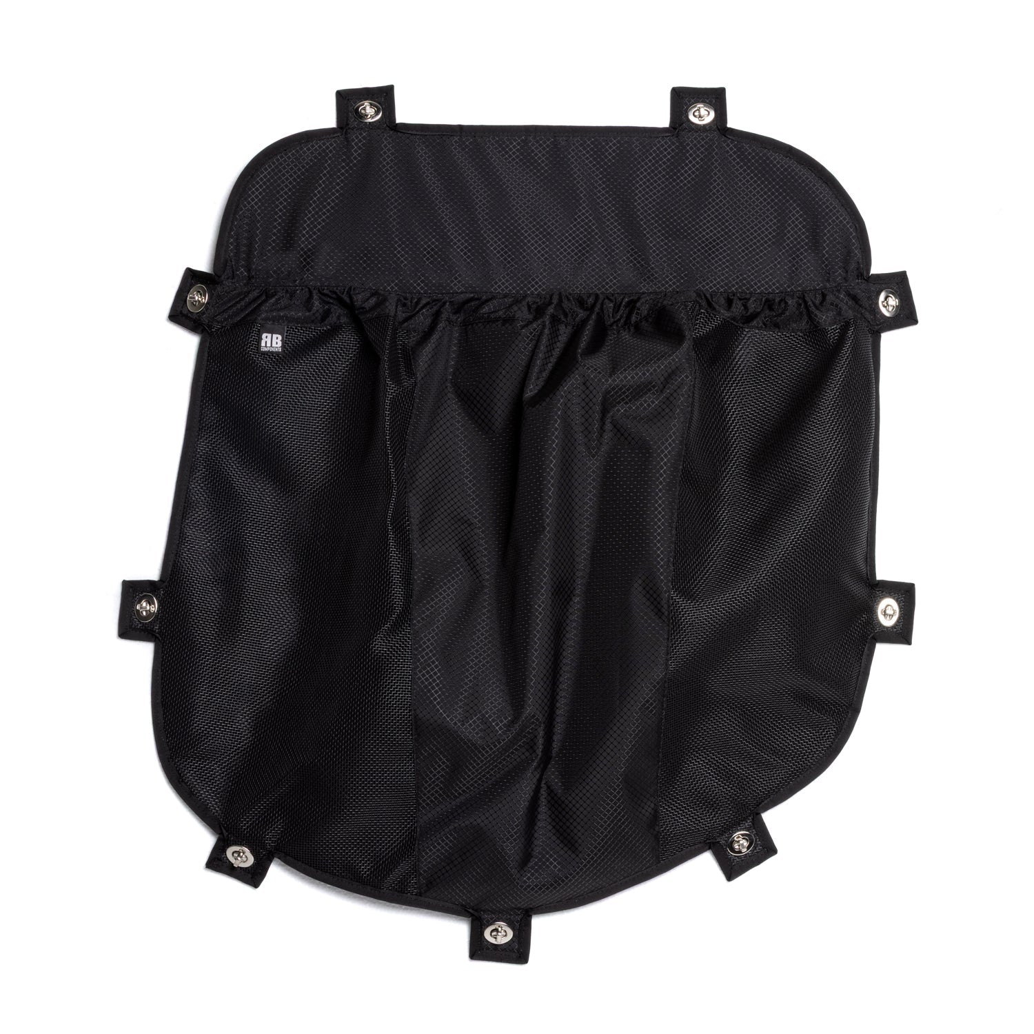 RB Components 2019+ Sprinter Van Fabric, Rear Door Window Stuff Bag