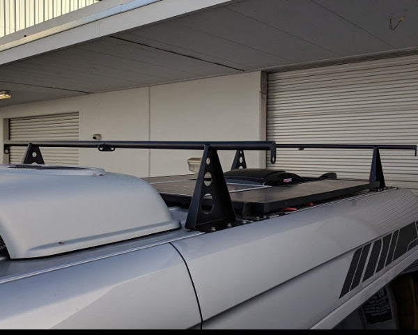 RB Components 2007+, Roof Bar 64" Wide - 12" Lift - High Roof - AC/Vent Cover Restrictions