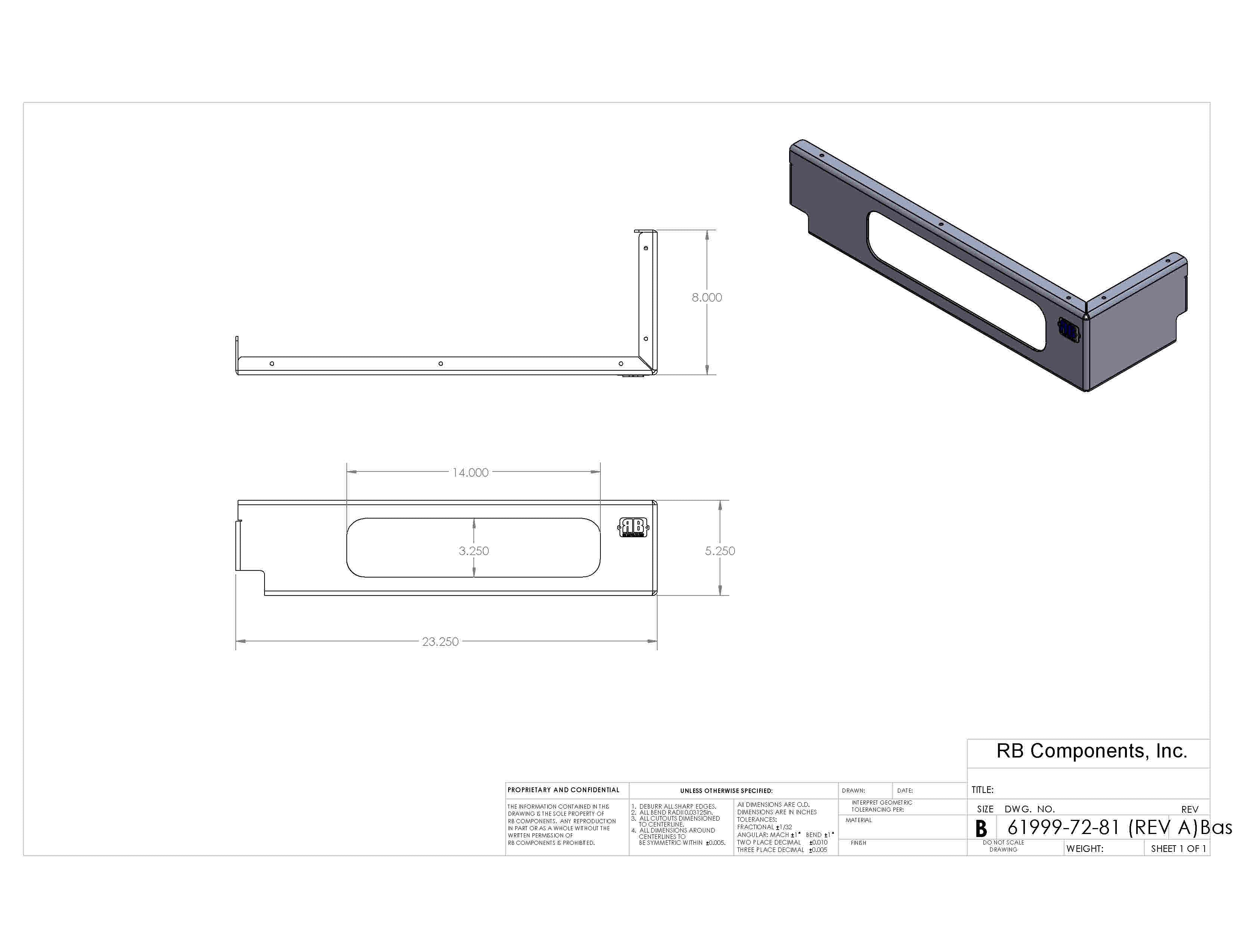 RB Components 2007+ Sprinter Van - Sliding Door Floor Extension w/Access for wood sub floor trim