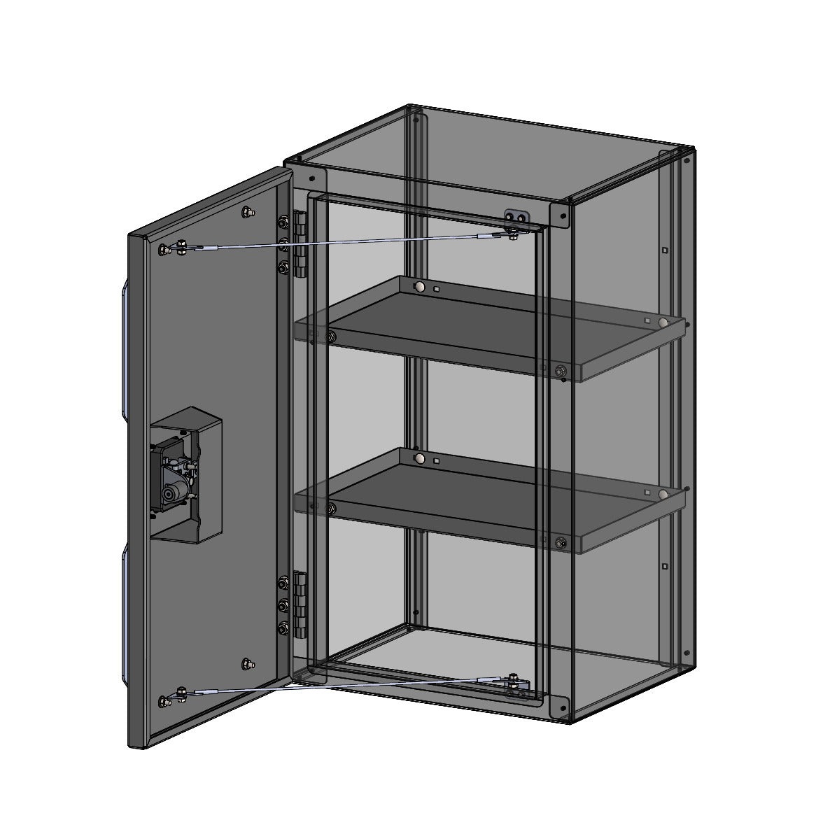 RB Components Rear Door Storage Box Shelf