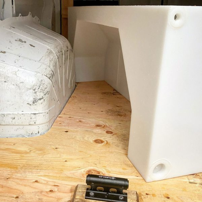 Northwest Conversions 28 Gallon Dodge Promaster Wheel Well Water Tank (Center)