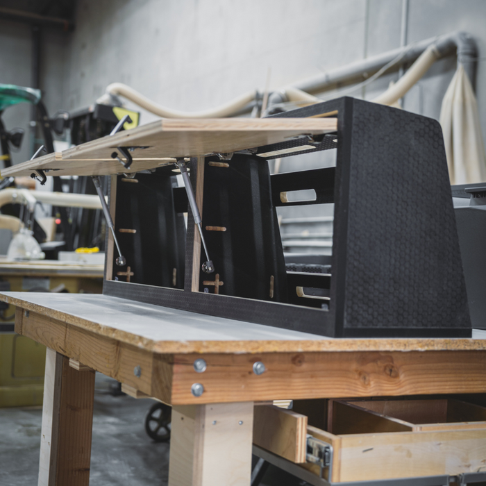 Serg Supply Transit Van Stealth Cabinet | Overhead Squared