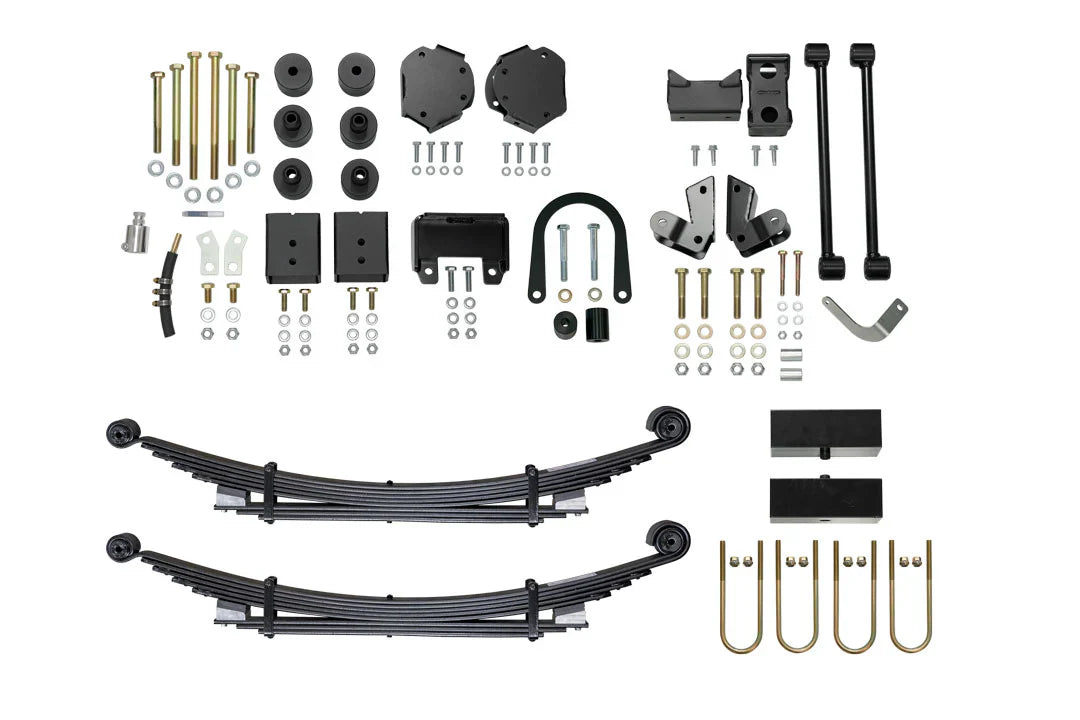 Van Compass 2015-2022 Mercedes Sprinter 4X4 2500 - Opti-Rate Striker 2" Lift Kit (Single Rear Wheel)