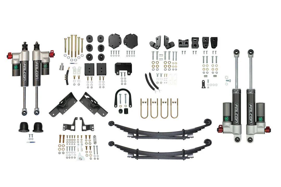 Van Compass 2019-2022 Mercedes Sprinter 4X4 3500 - Stage 6.3 Dually 2" Lift System - Mid/Heavy Tune