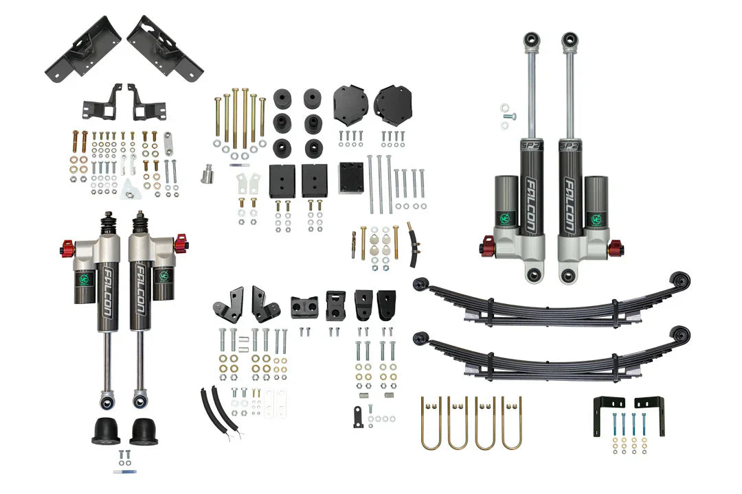 Van Compass 2023+ Mercedes Sprinter AWD 3500 - Stage 6.3 Dually 2" Lift System - Mid/Heavy Tune