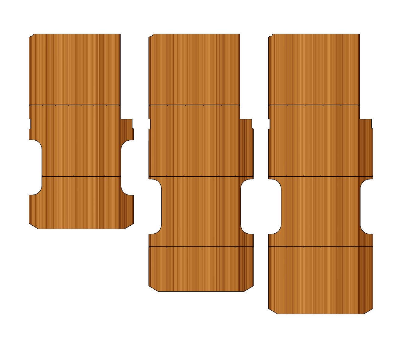 RB Components Sprinter Van CNC Wood Floor Kit