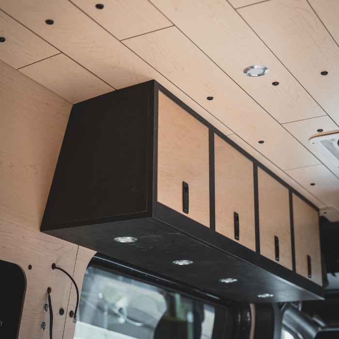Serg Supply Promaster Van Stealth Cabinet | Overhead Squared