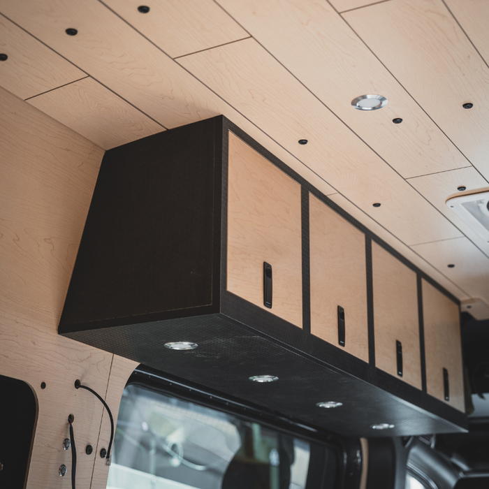 Serg Supply Transit Van Stealth Cabinet | Overhead Squared