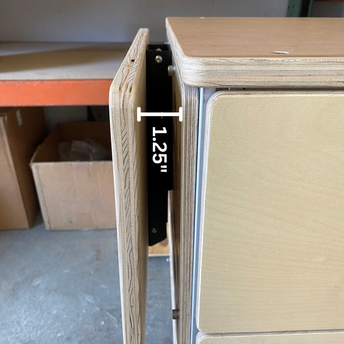 Tetravan Heavy Duty Folding MOAB Bracket