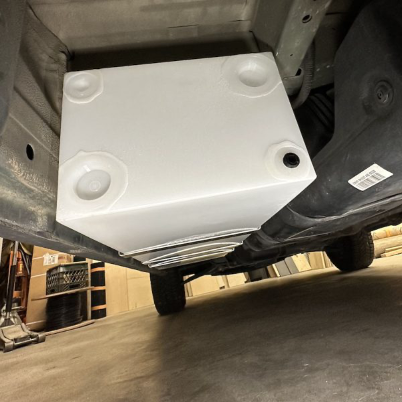 Northwest Conversions 20 Gallon Driver Side Transit Undercarriage Water Tank