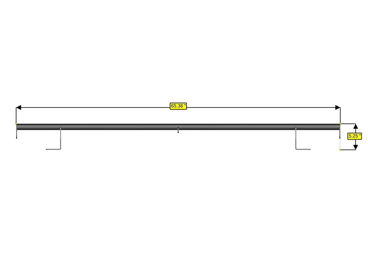 RB Components Sprinter Roof Bar - High Roof - Standard