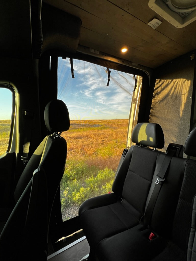 VanEssential Mercedes Sprinter Bug Screen - Sliding Door