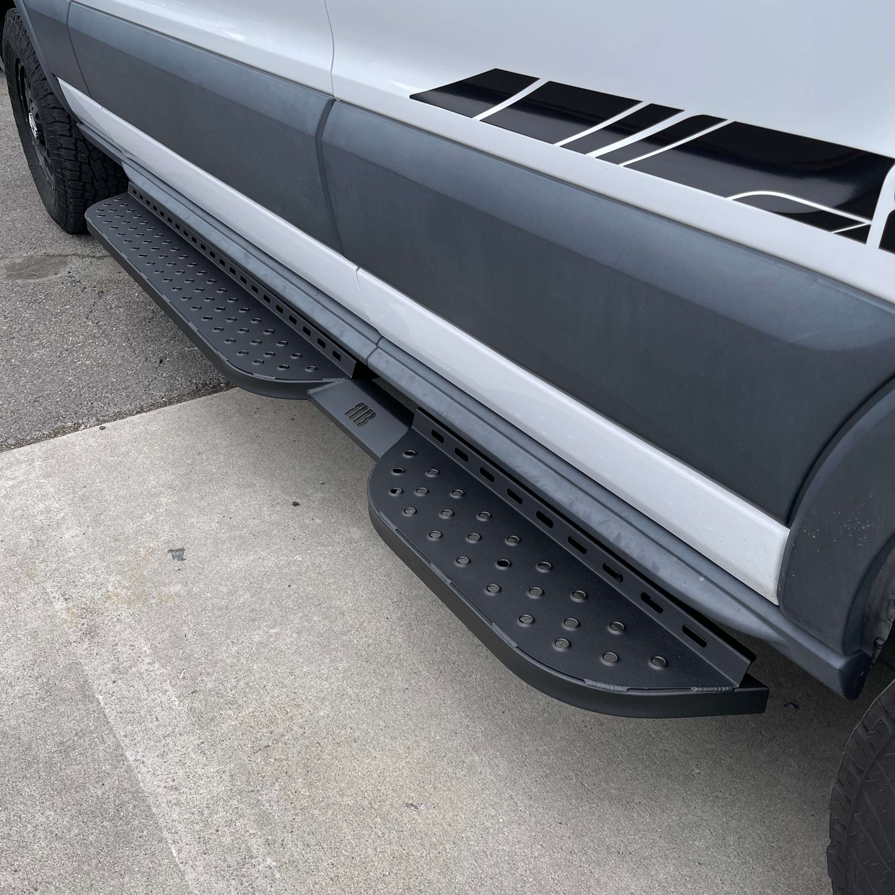 RB Components Transit Van Side Steps DSS,PSL