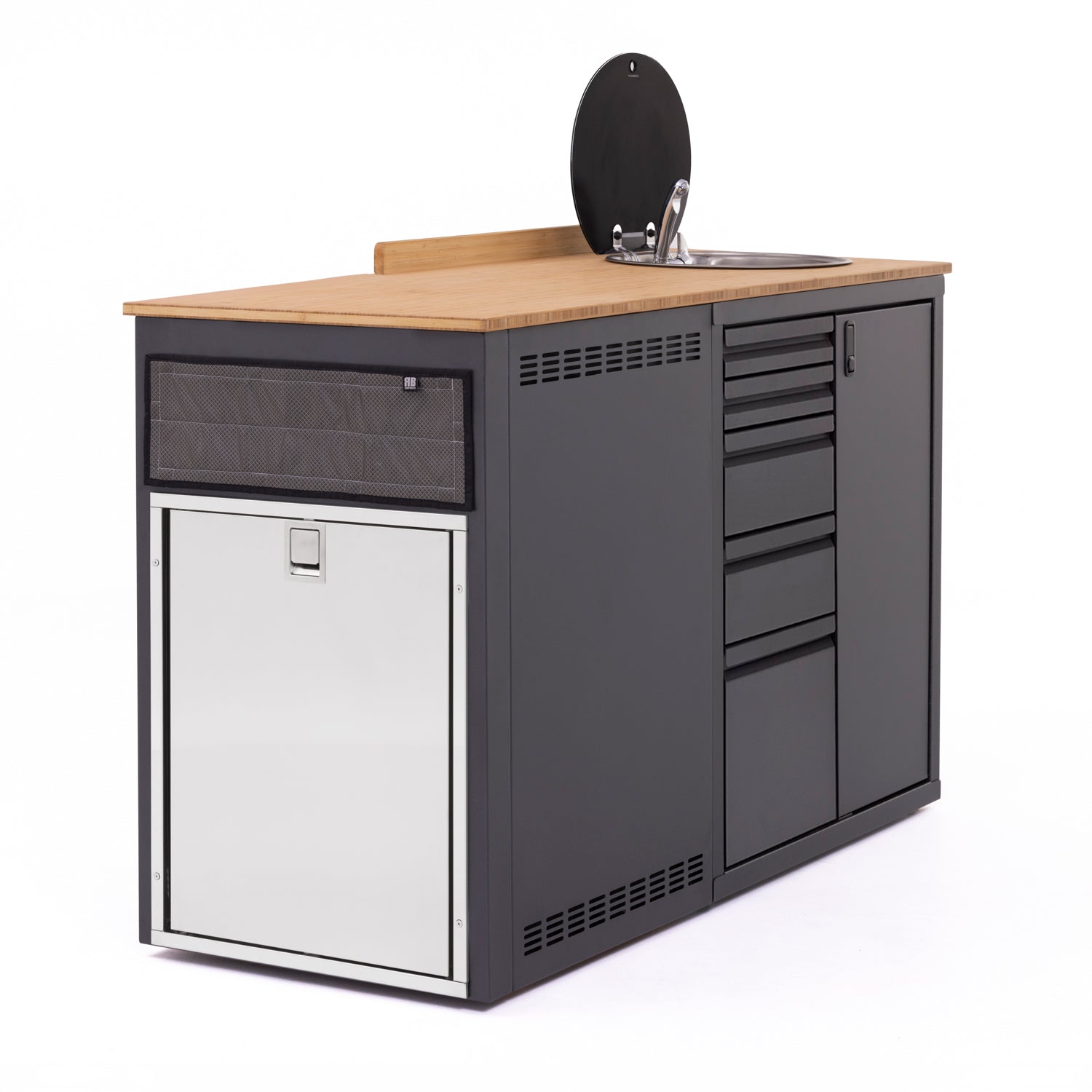 RB Components 56in Forward Facing Galley w/Drawers - 85