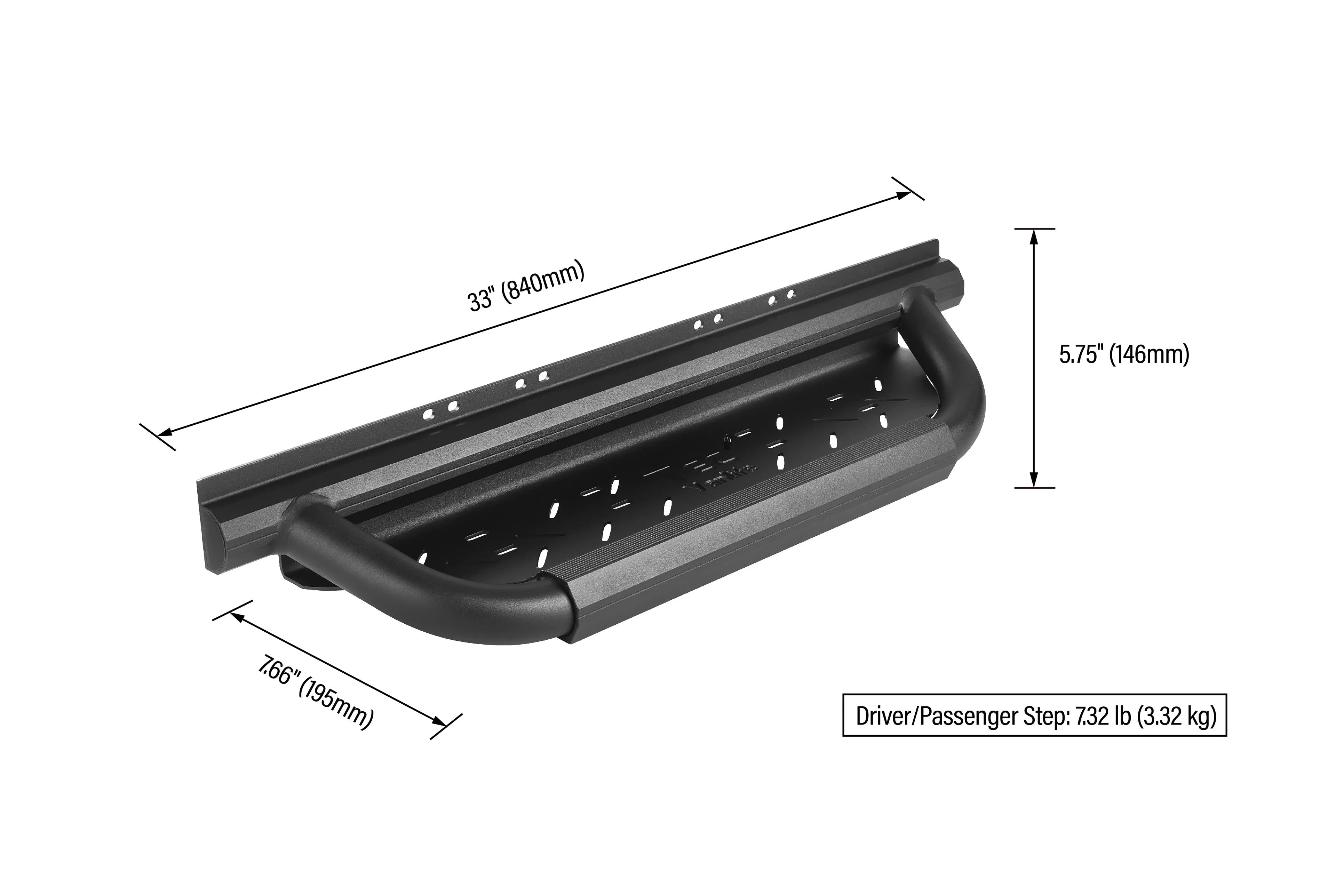Tec Vanlife 2007+ Mercedes Sprinter Hexagon 3-Piece Running Boards