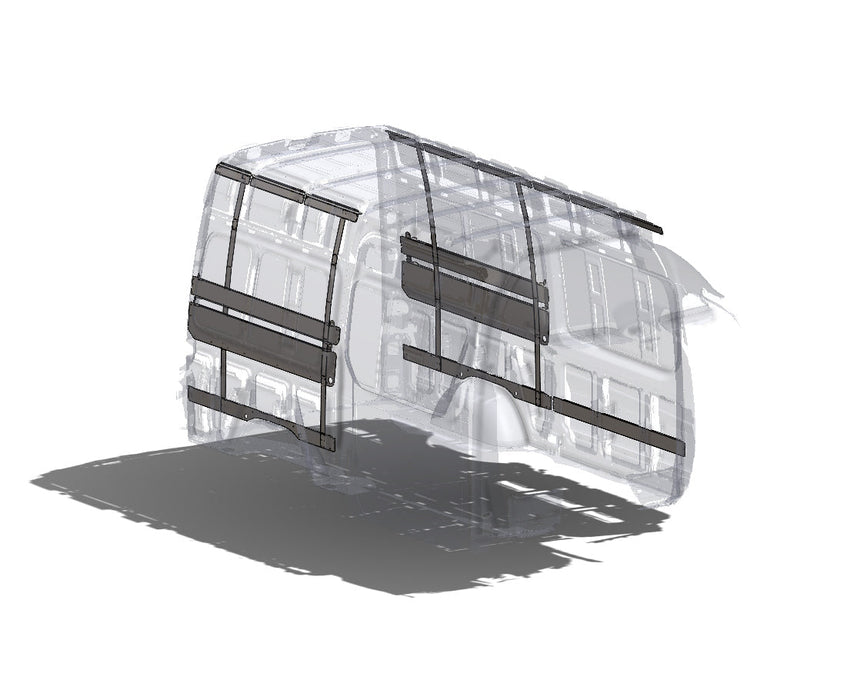 RB Components 2007+ Sprinter Van - Vertical Wall Brace Kit