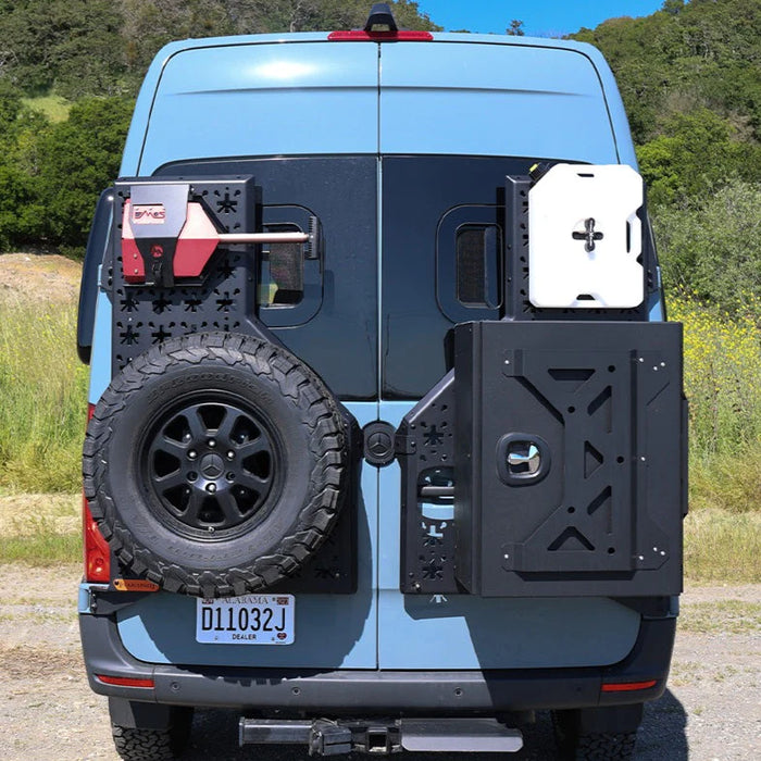 Triangular Rotopax Mount Flarespace Rotopax Mounting Kit for Nvader Rack - Van Land
