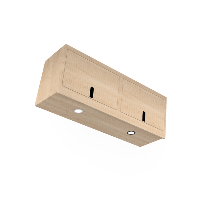 SergSupply Aero Overhead Van Cabinet - Squared