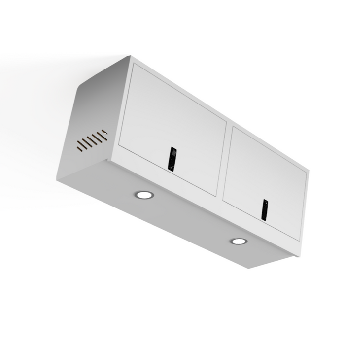 SergSupply Aero Overhead Van Cabinet - Squared