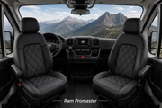 Ram ProMaster Seat Covers 1st Row - 1500 / 2500 / 3500 Cargo Van 2017-2026
