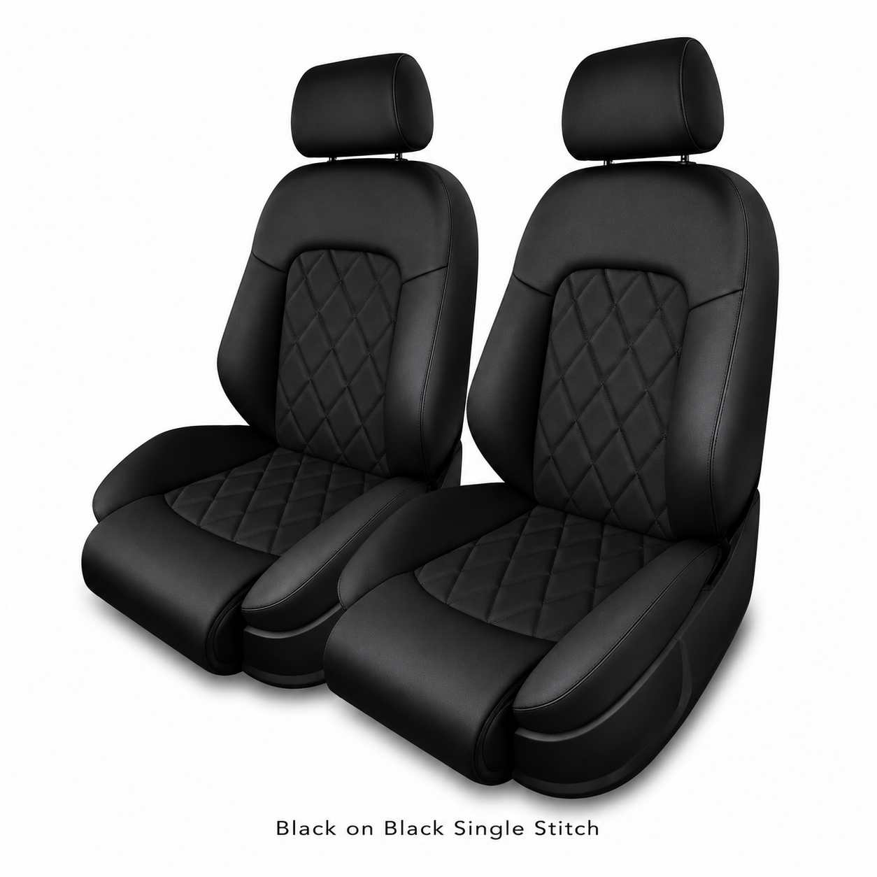 Mercedes Sprinter 1st Row Seat Covers with 2 Arms / Thigh Extensions - 2019-2026