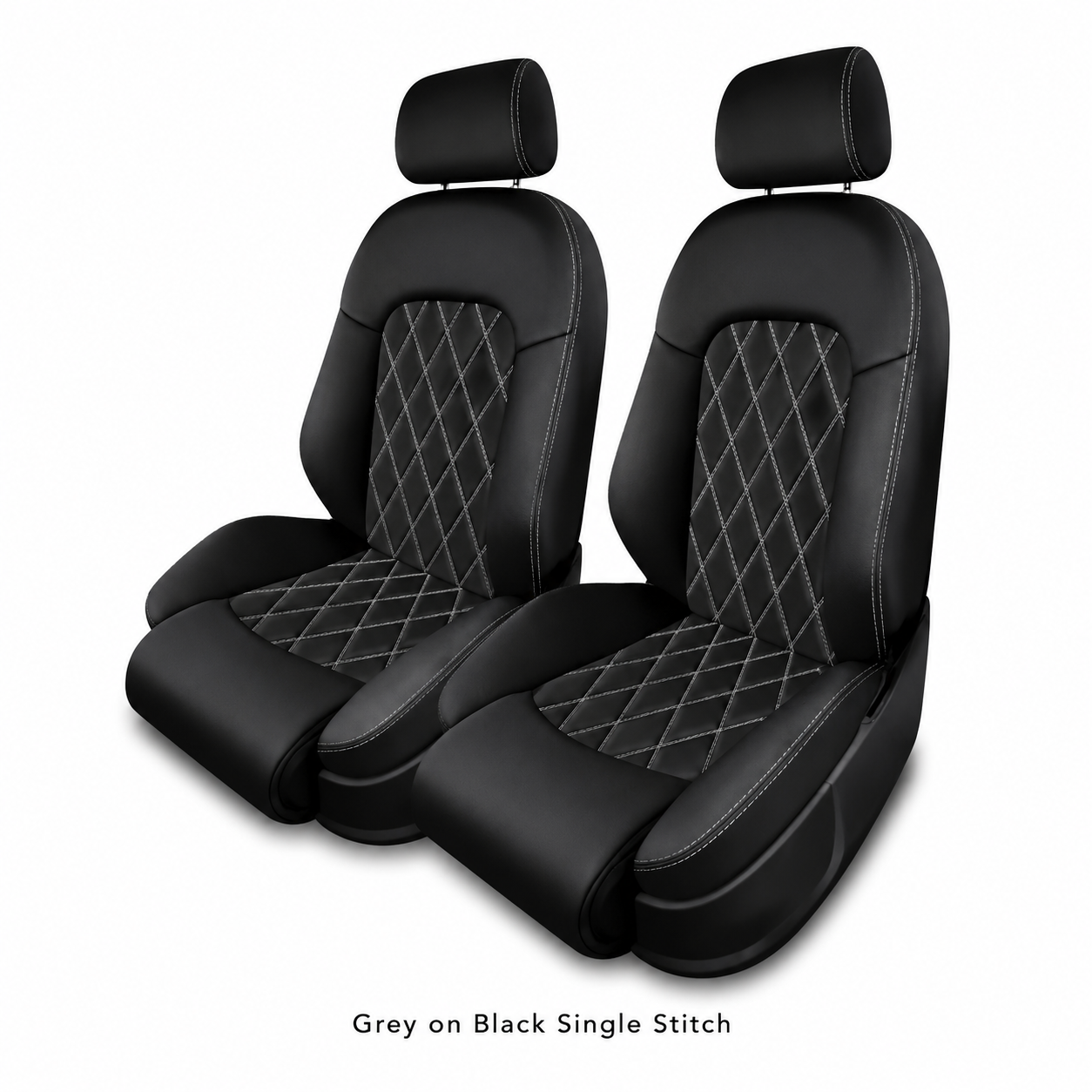 Mercedes Sprinter 1st Row Seat Covers with 2 Arms / Thigh Extensions - 2019-2026