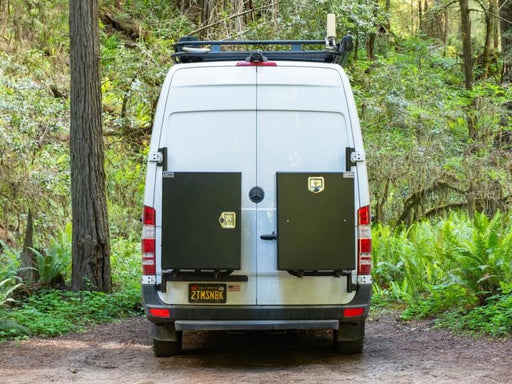Mercedes Sprinter (2007-2018) Rear Door Tire and Box Carrier - Campervan HQ