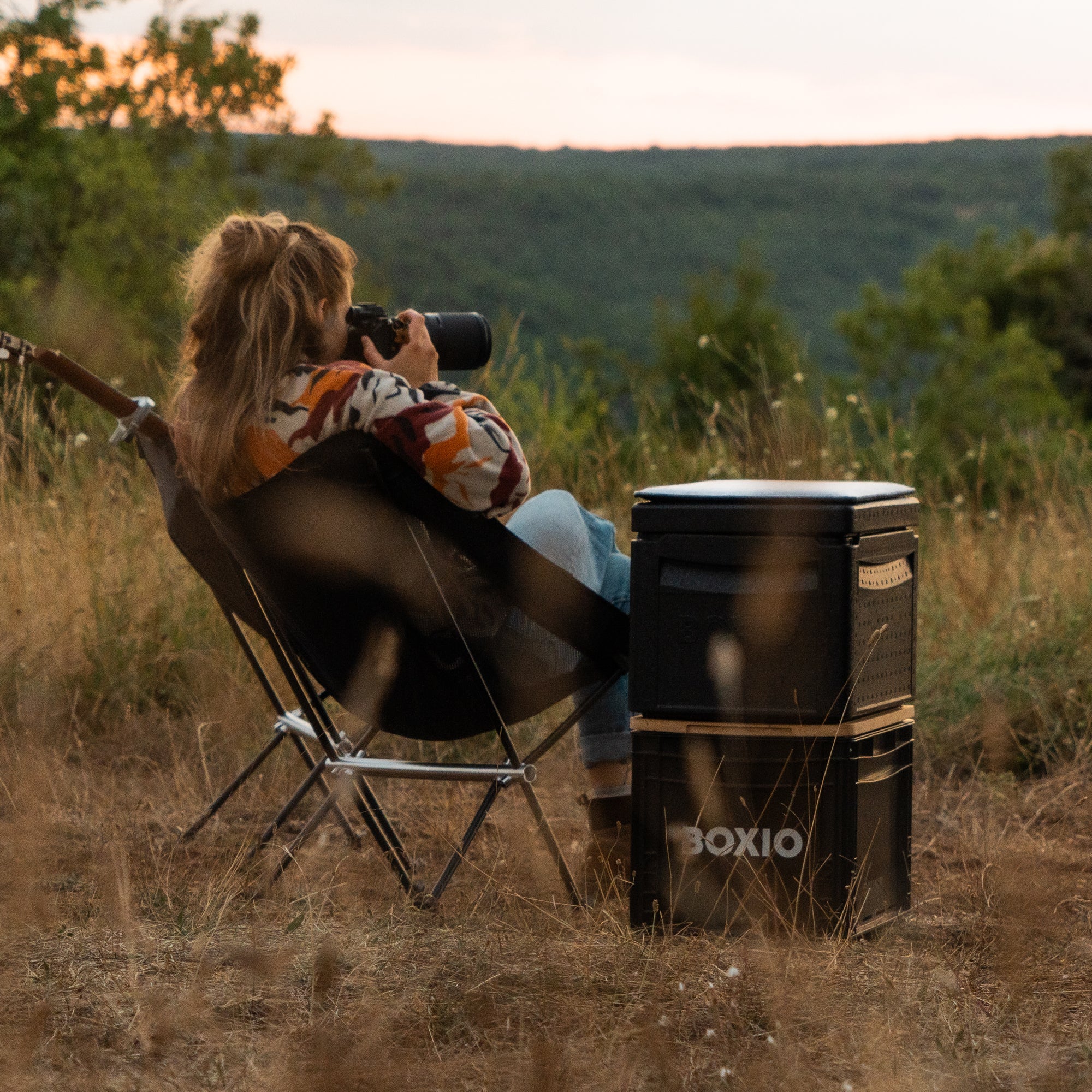 Boxio Ultralight Camping Chair Set (2)