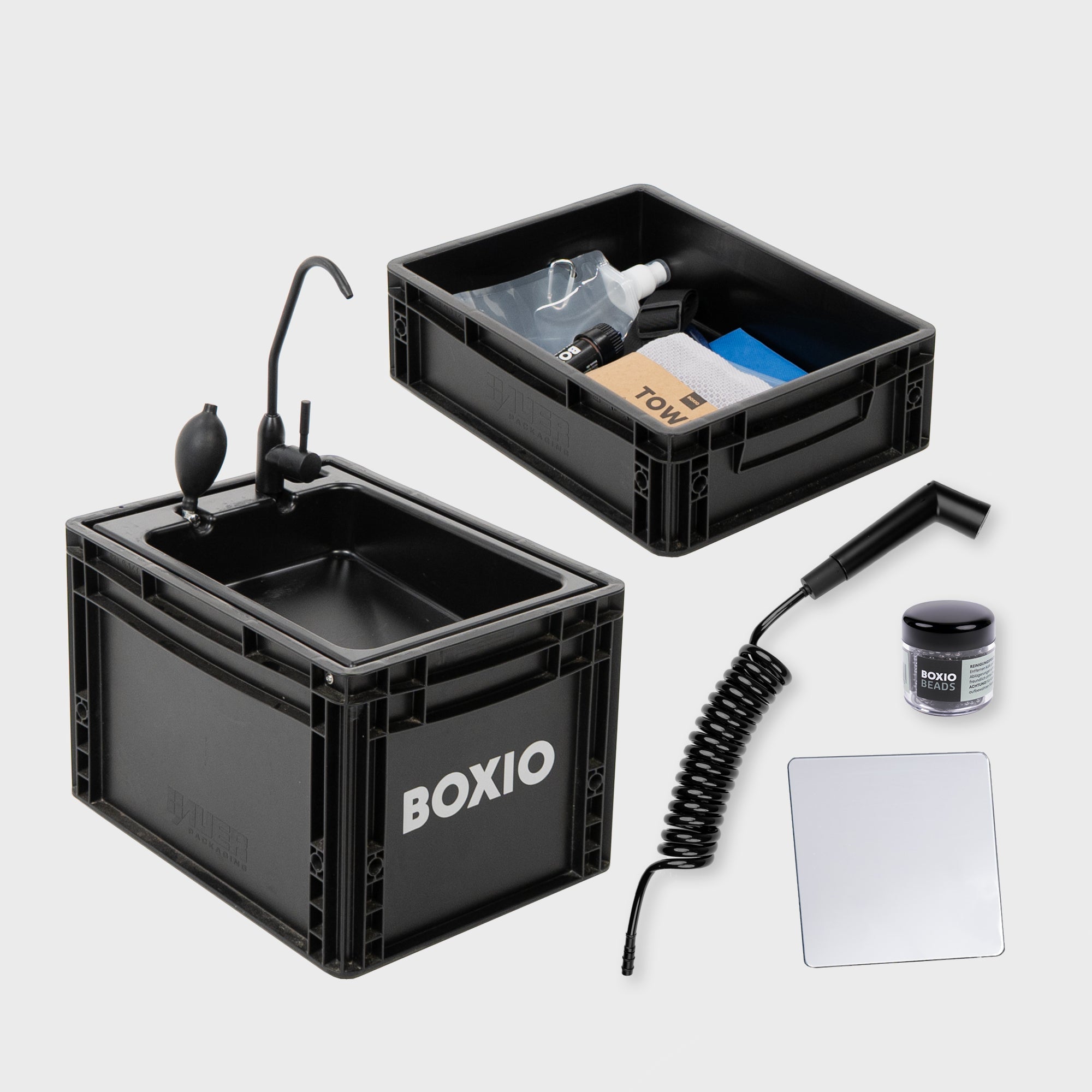 Boxio Einzelproduk Wash Up Camping Sink with Water Filter System