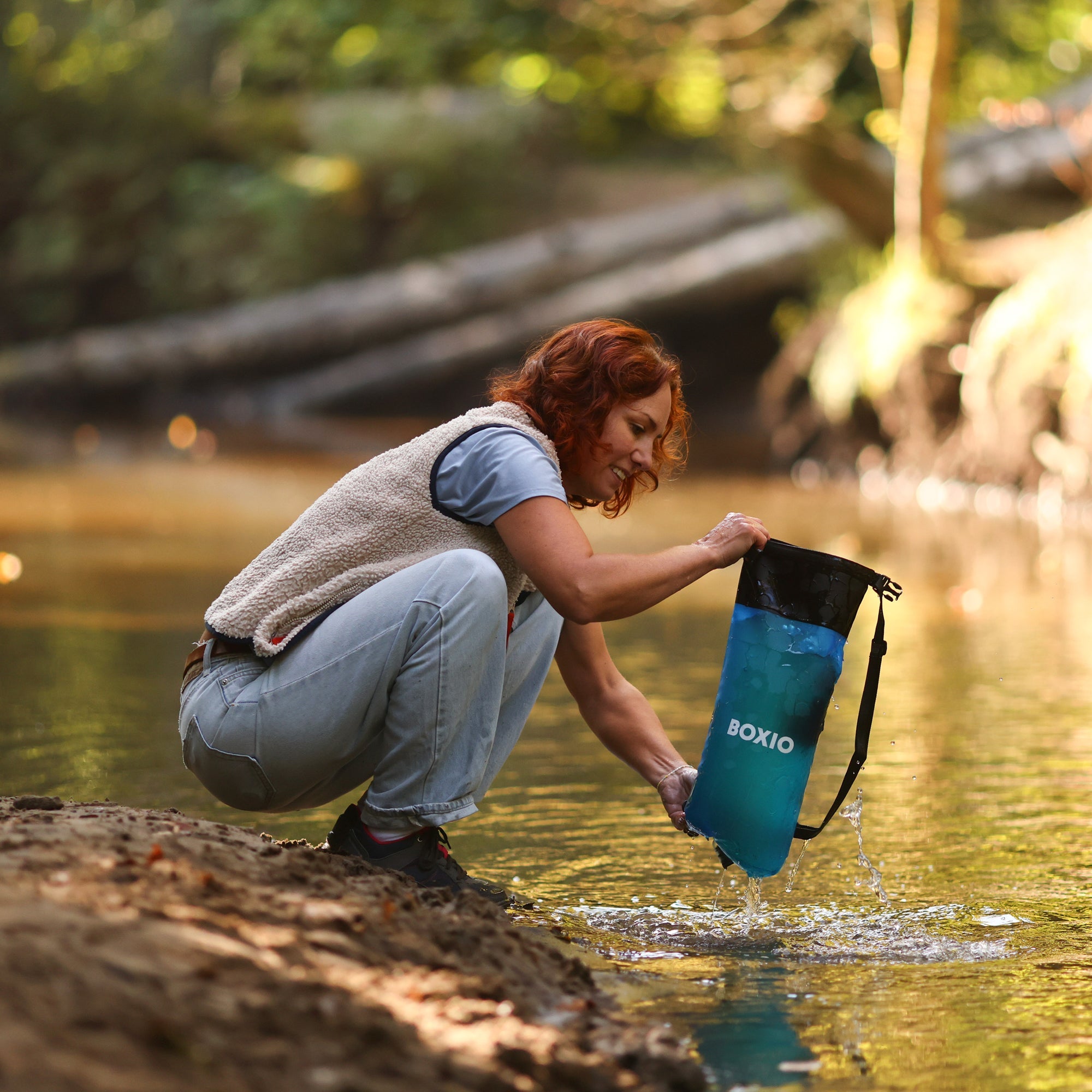 Boxio Water Filter System - 1.32 gal Water Bag
