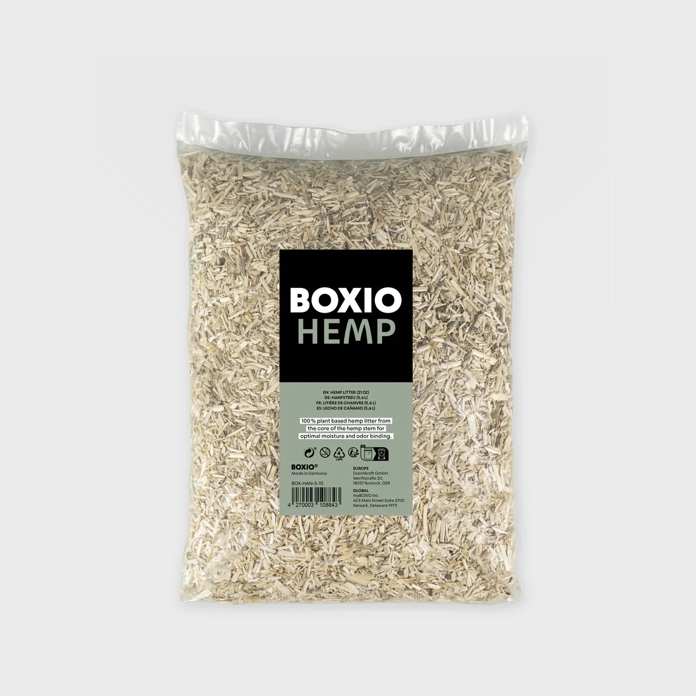 Boxio Hemp Litter 1.5 Gallons