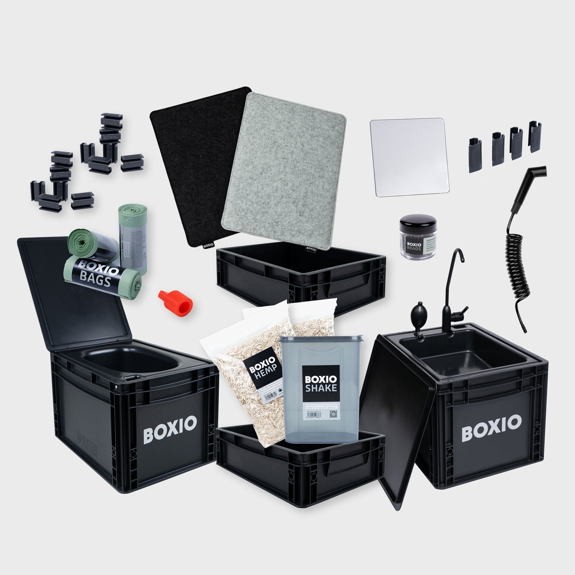 Boxio Sanitary Camping Bathroom