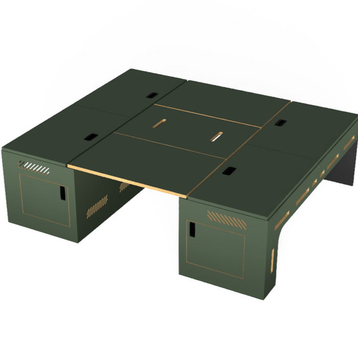 SergSupply Dinette Bed System