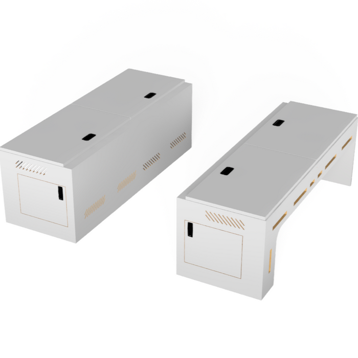 SergSupply Universal Wheel Well Bench Set