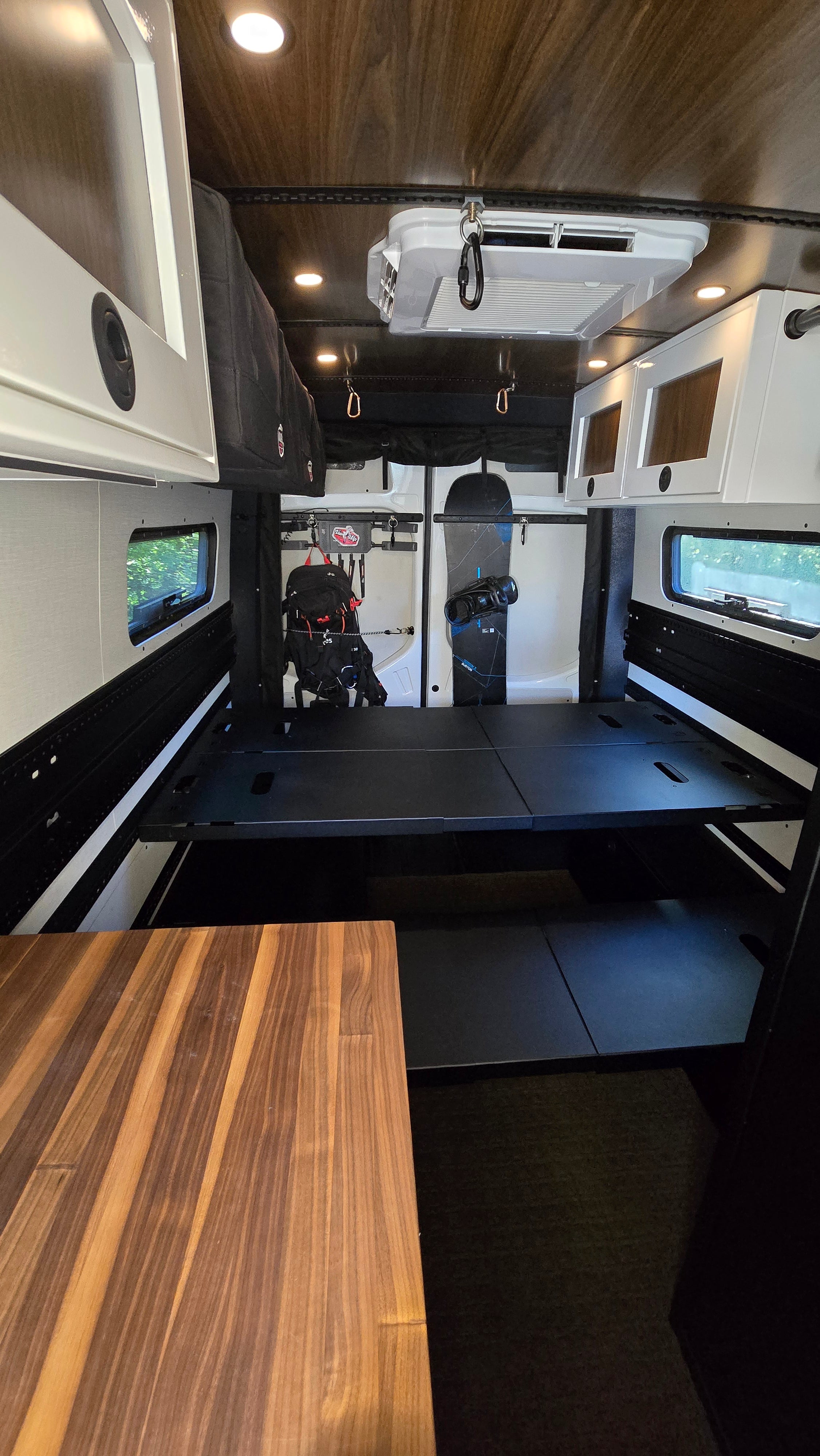 Van Wife Components 4 Panel Modular Bed System