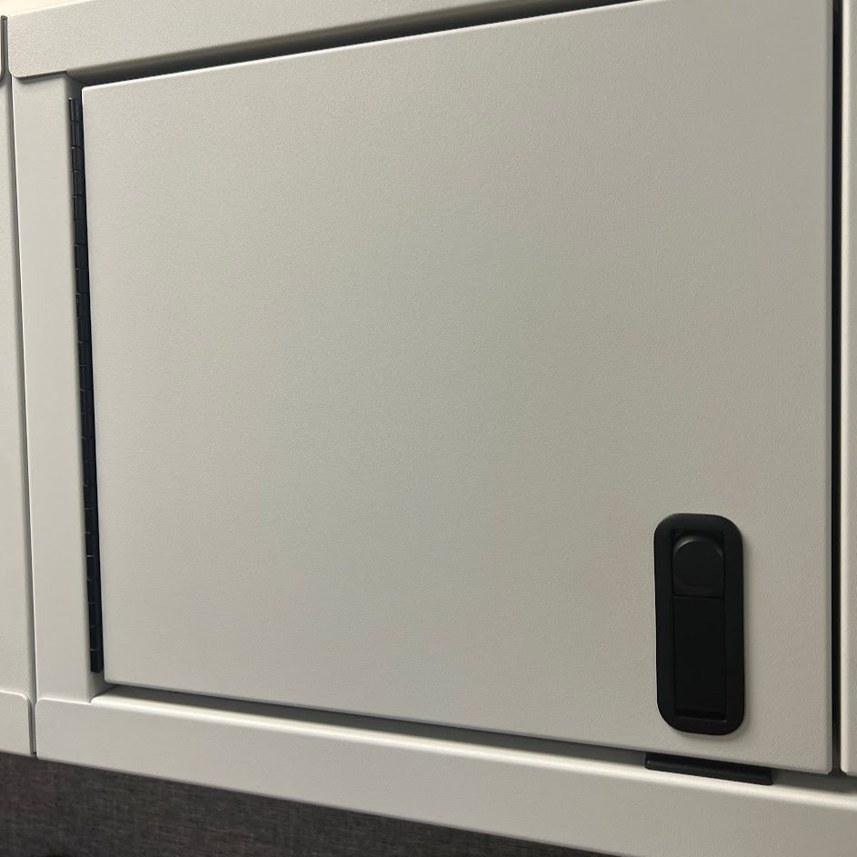 RB Components 56in Galley - Isotherm 130 Fridge Base Cabinet