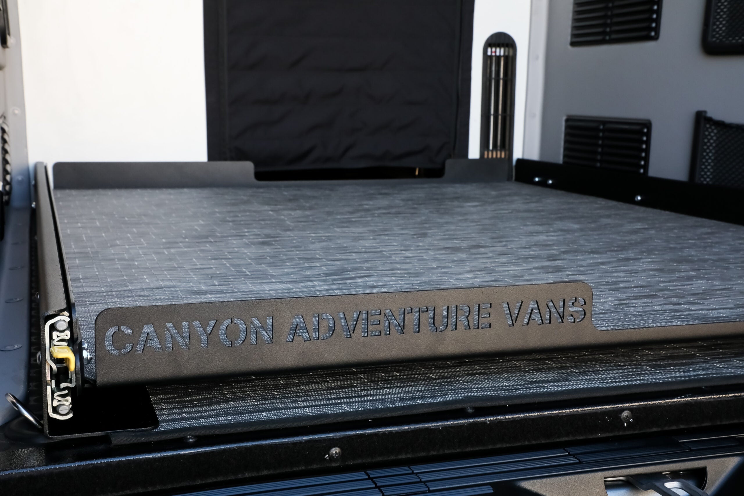 Canyon Adventure Vans Garage Slide Out Deck