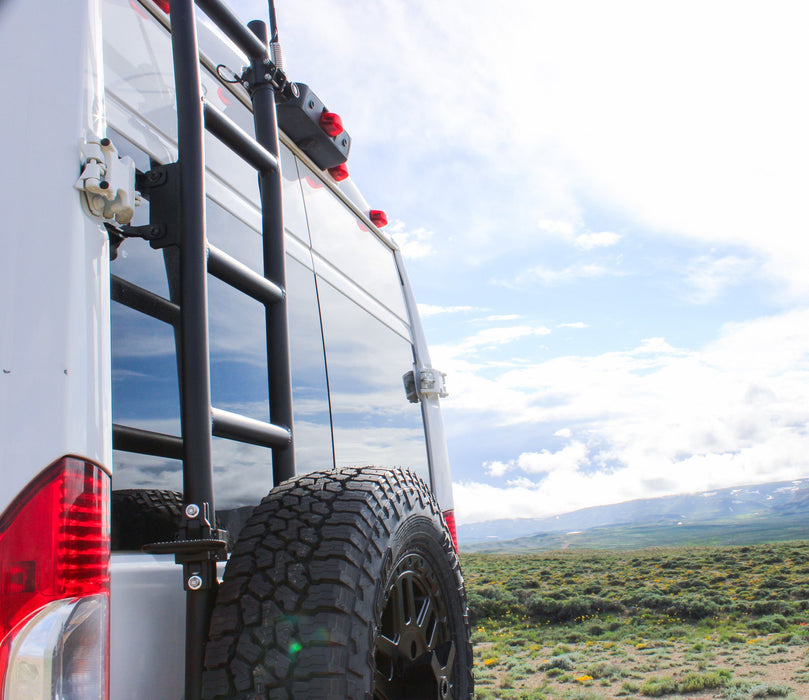 Aluminess 2014+ Ram ProMaster Rear Door Ladder