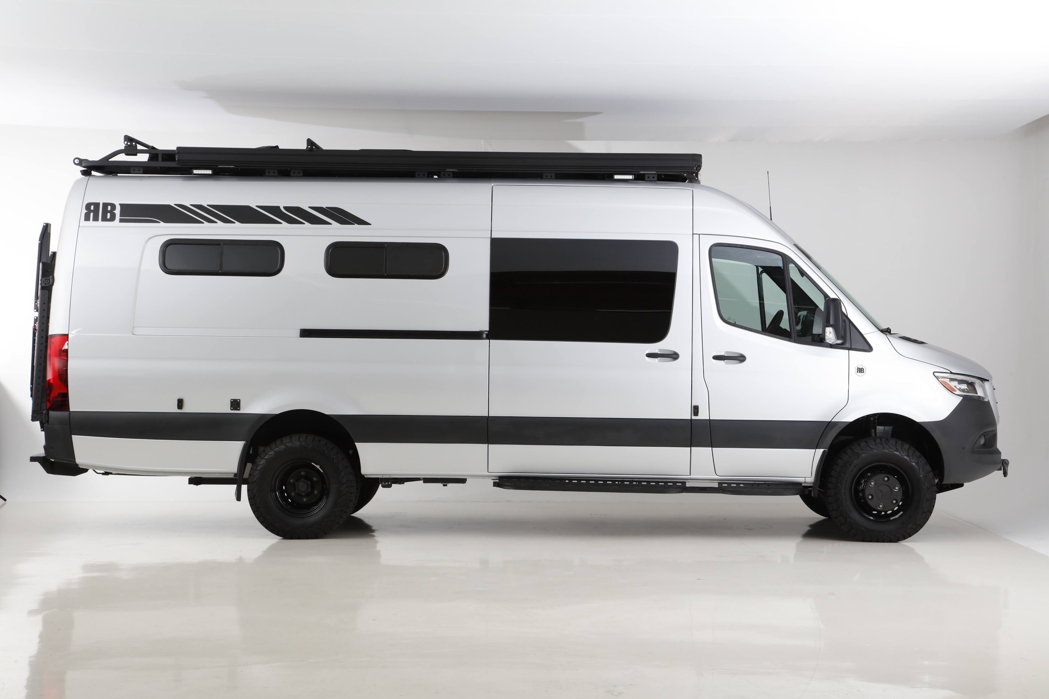 RB Components 2007+ Sprinter Van Side Steps DSL, PSL
