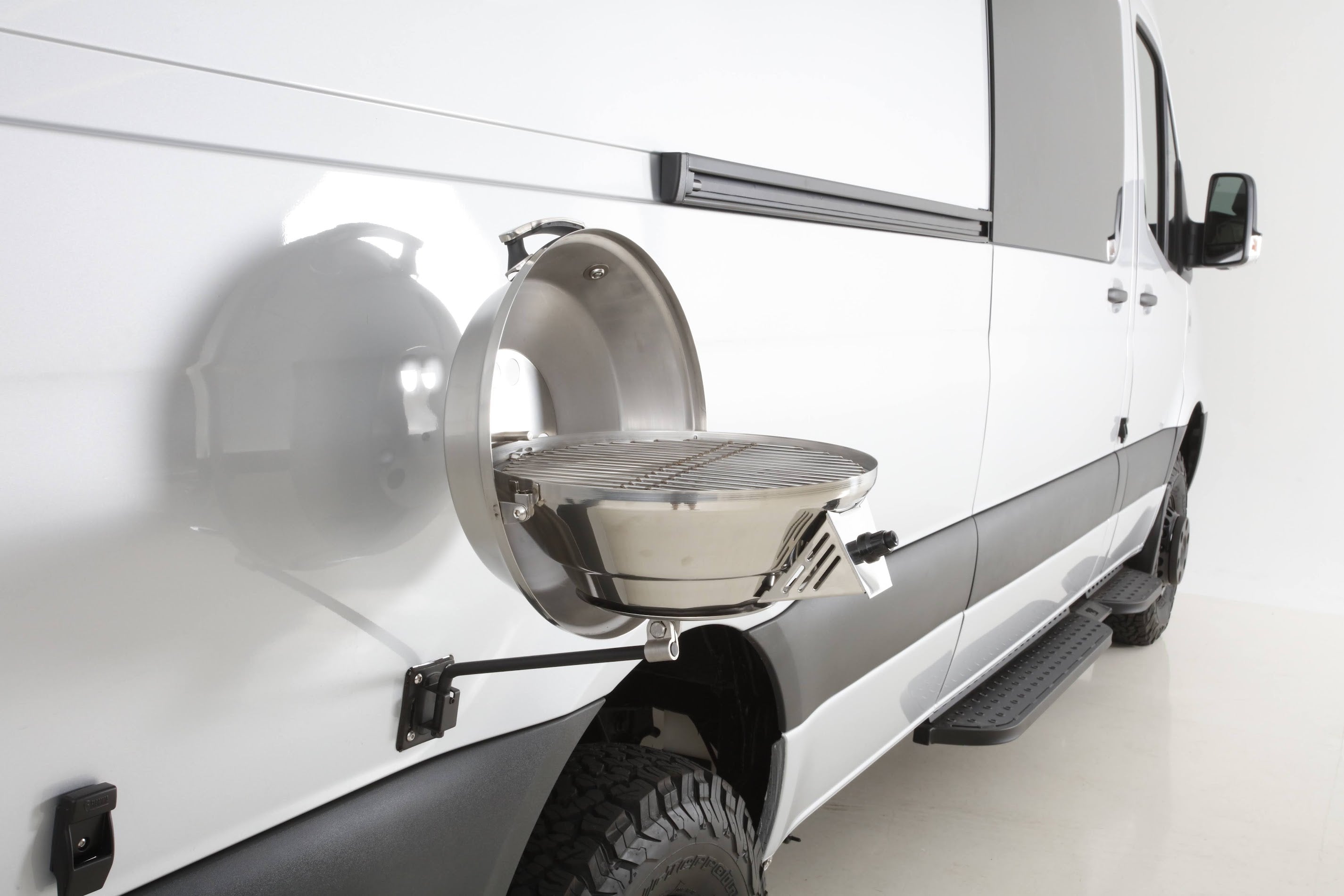 RB Components 2007+ Sprinter Van Side Steps DSL, PSL