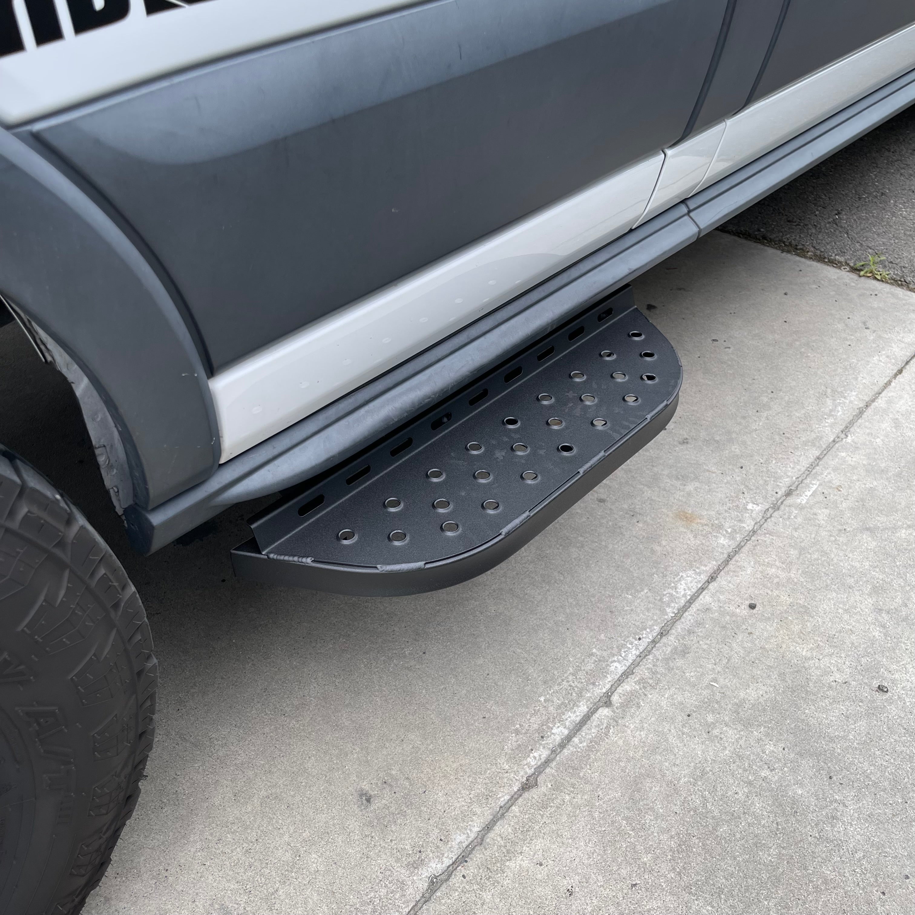 RB Components Transit Van Side Steps DSS,PSL