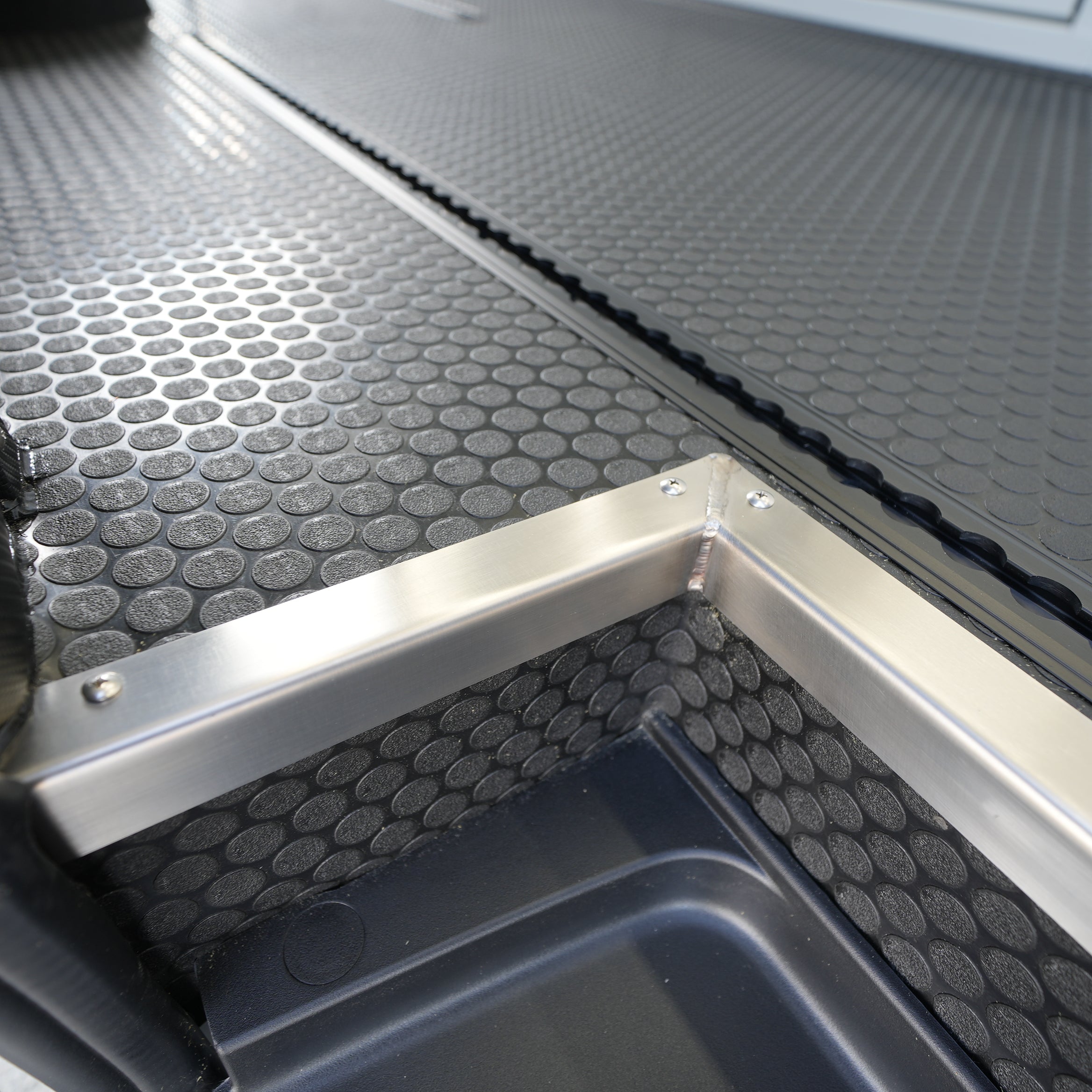 RB Components 2007+ Sprinter Van Sliding Door Step Entry Trim - Fits W/ Upgraded 3/4" Sub Floor