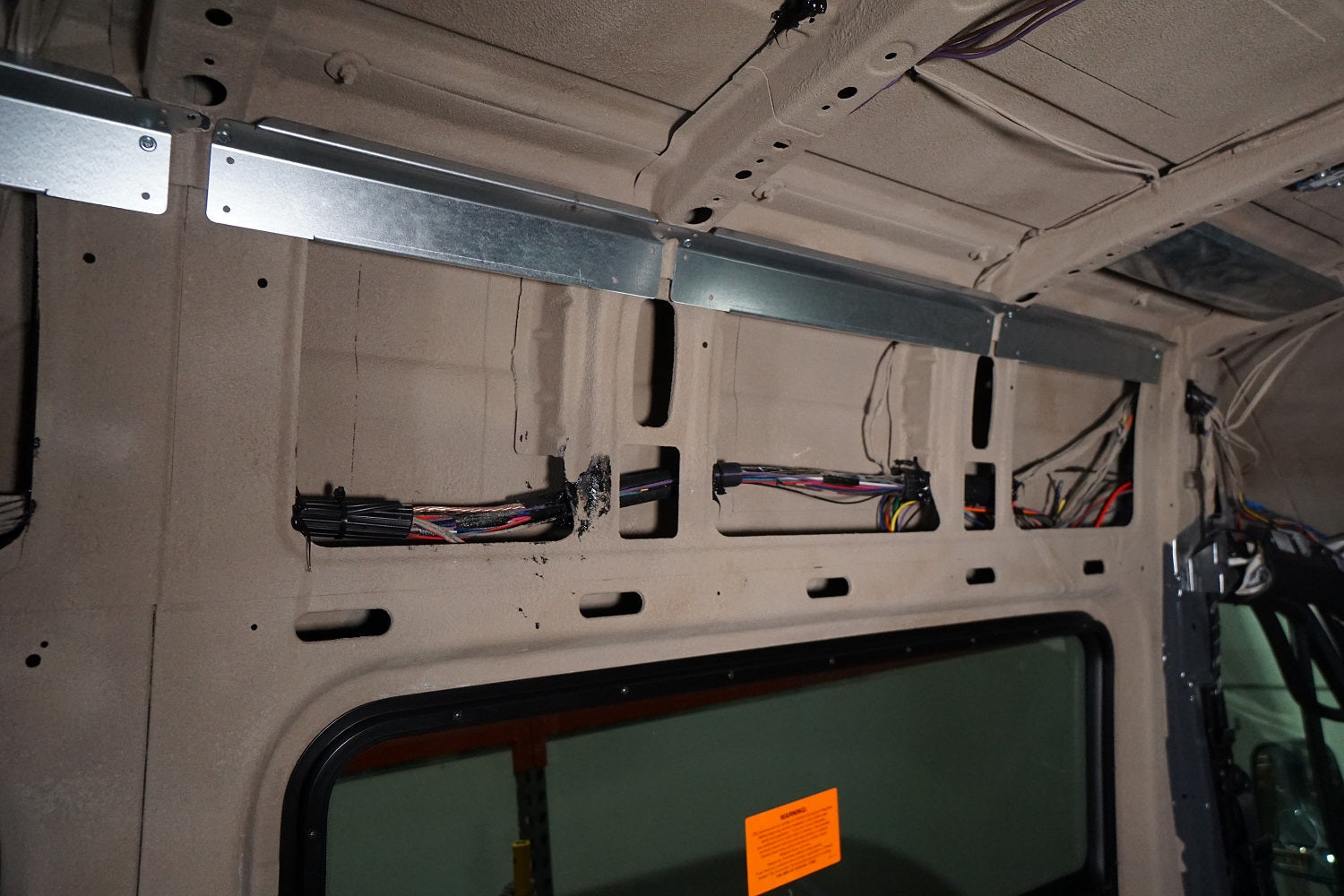 RB Components 2007+ Sprinter Van 170 EXT - Upper Cabinet Wall Brace Kit