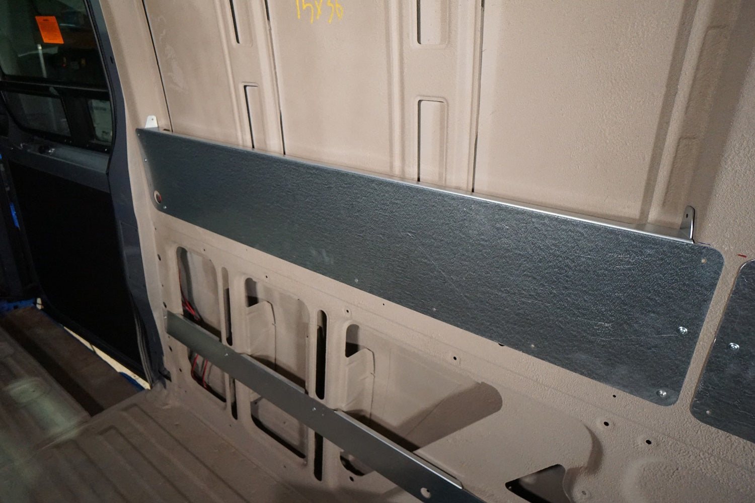 RB Components 2007+ Sprinter Van 170 EXT - 36" - 38" High Panel Bed Wall Brace Kit