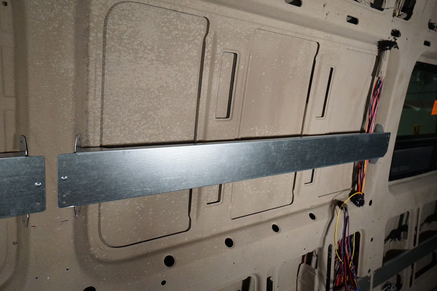 RB Components 2007+ Sprinter Van 170 EXT - 43" - 45" High Panel Bed Brace Kit