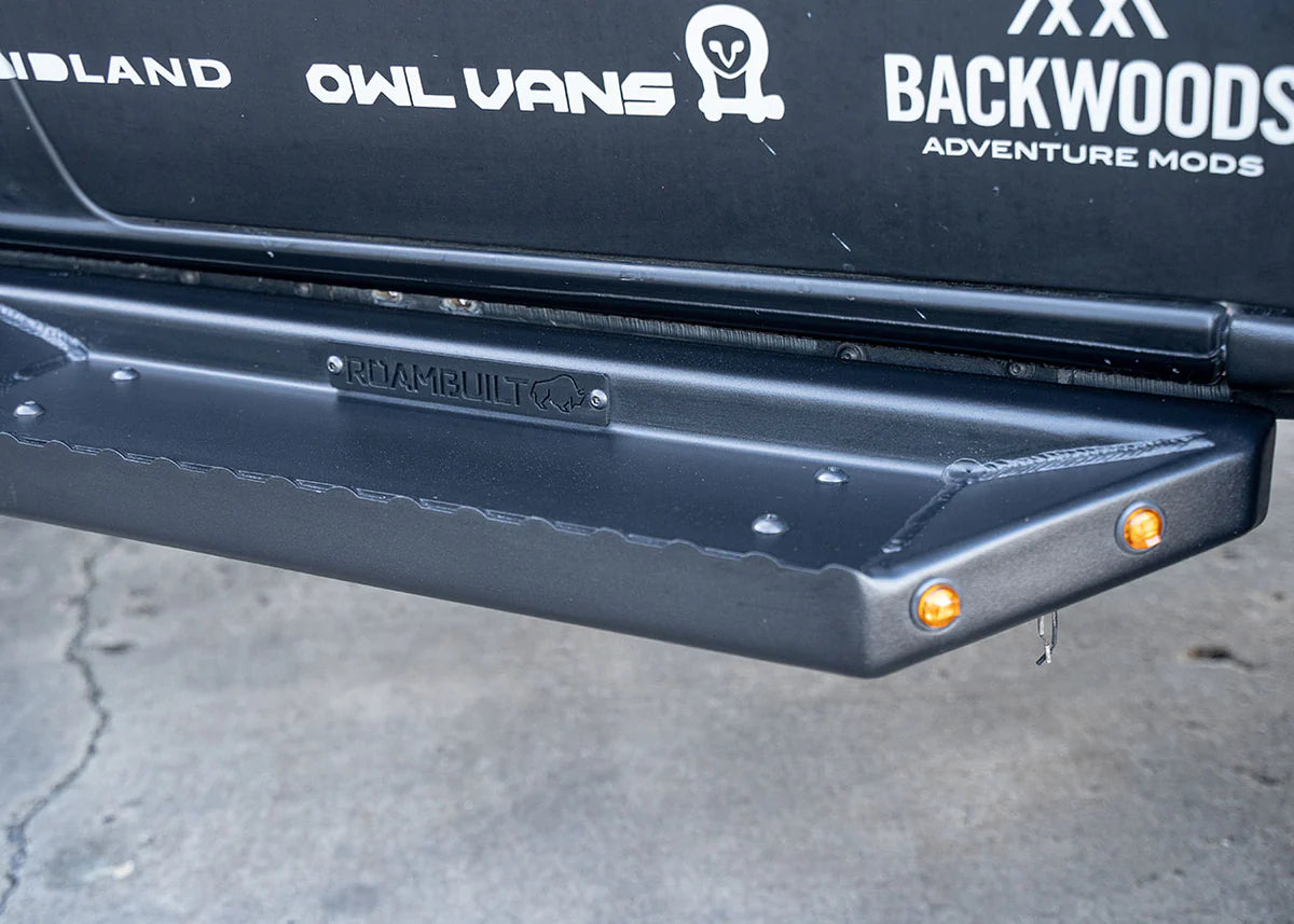 ROAMBUILT Sprinter/Transit Side Steps - Long/Flat Version (Passenger Side)