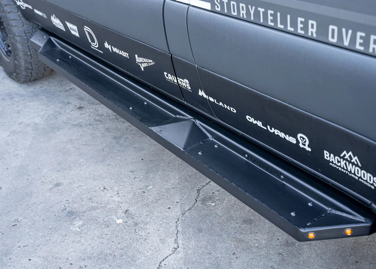 ROAMBUILT Sprinter/Transit Side Steps - Long/Flat Version (Passenger Side)