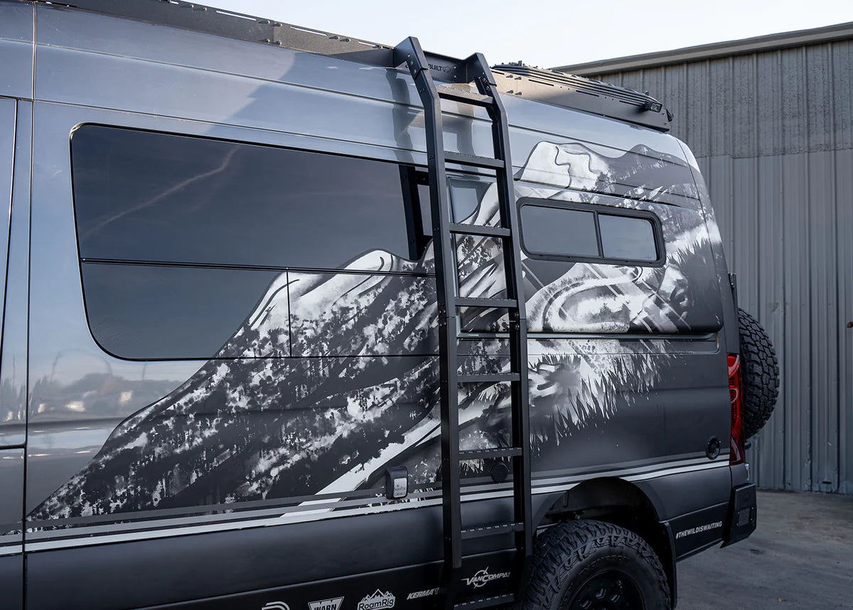 ROAMBUILT Mercedes Sprinter (2007+) Flatpack Ladder