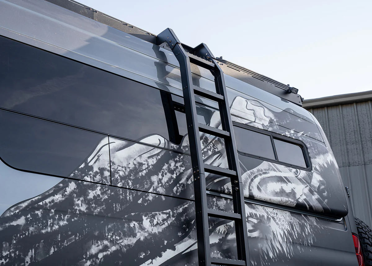 ROAMBUILT Mercedes Sprinter (2007+) Flatpack Ladder